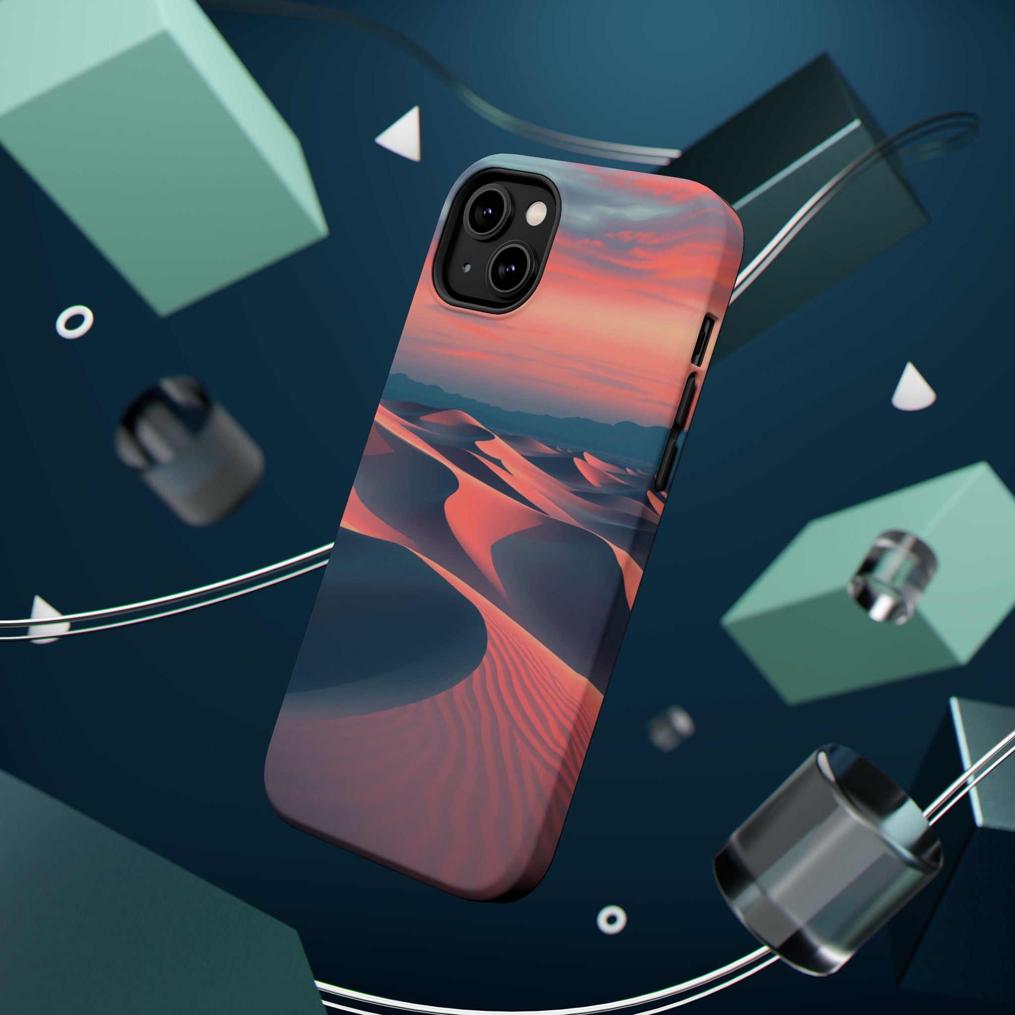 iPhone Sand Dunes at Dusk Oil Painting Impressionist iPhone Slim · iPhone Case