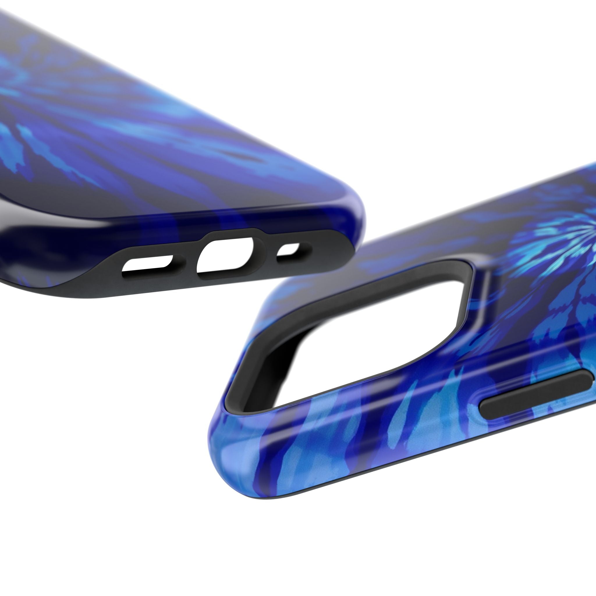 iPhone Tie-Dye Vortex Dark Gothic Ink Slim Everyday Designer Case · iPhone Case