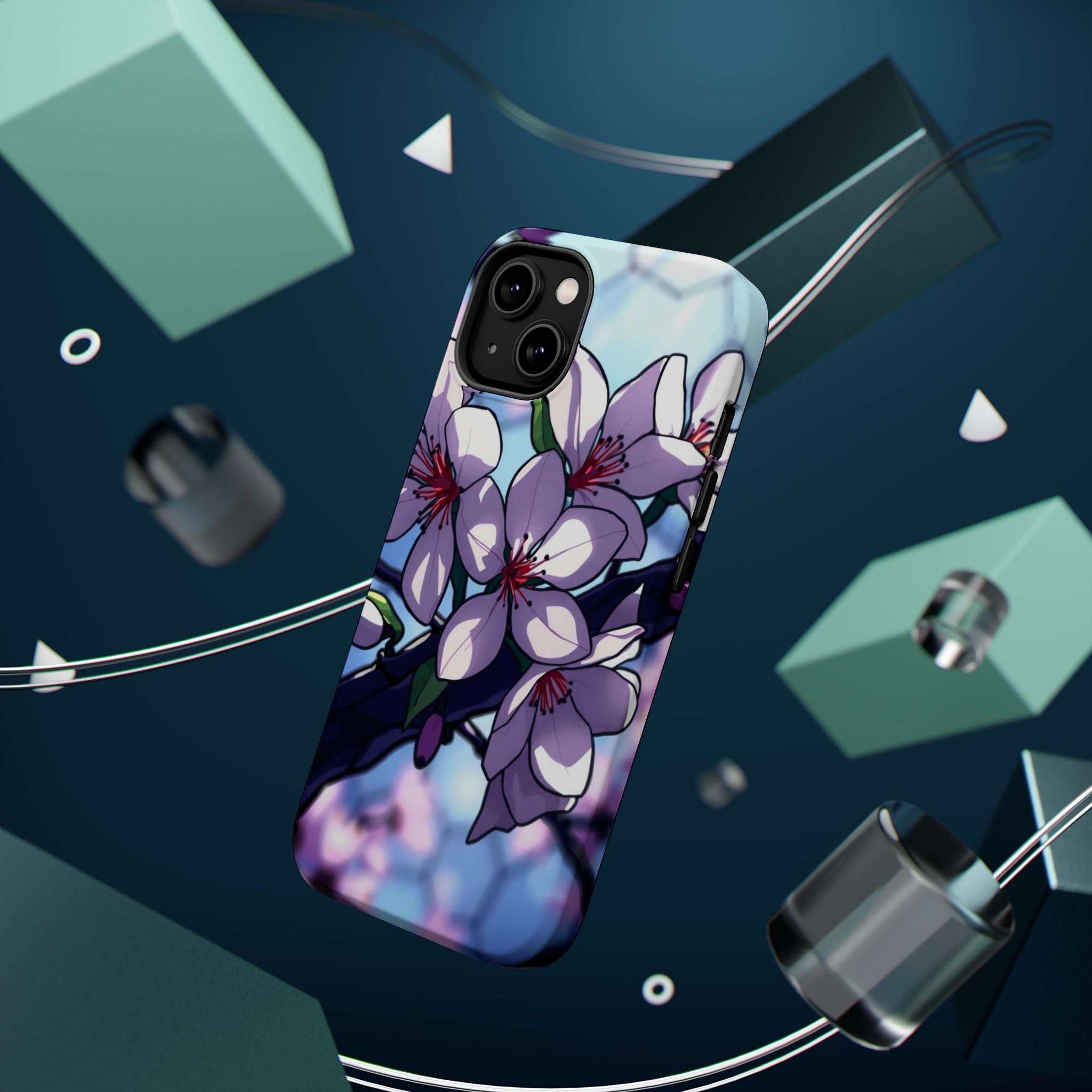 iPhone Dreamy Cherry Blossom Design Slim Everyday Designer Case · iPhone Case