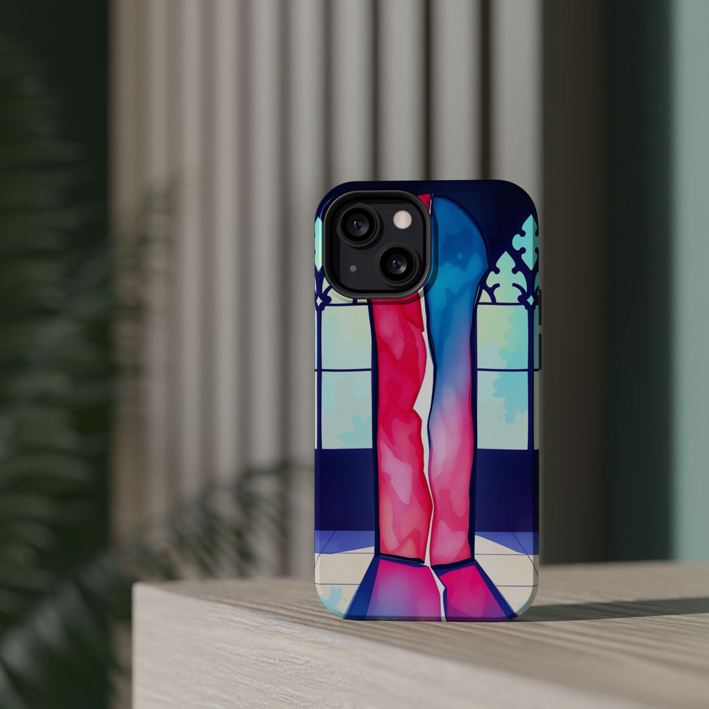 iPhone Stained Glass Break Electric Art Slim Everyday iPhone Designer · iPhone C