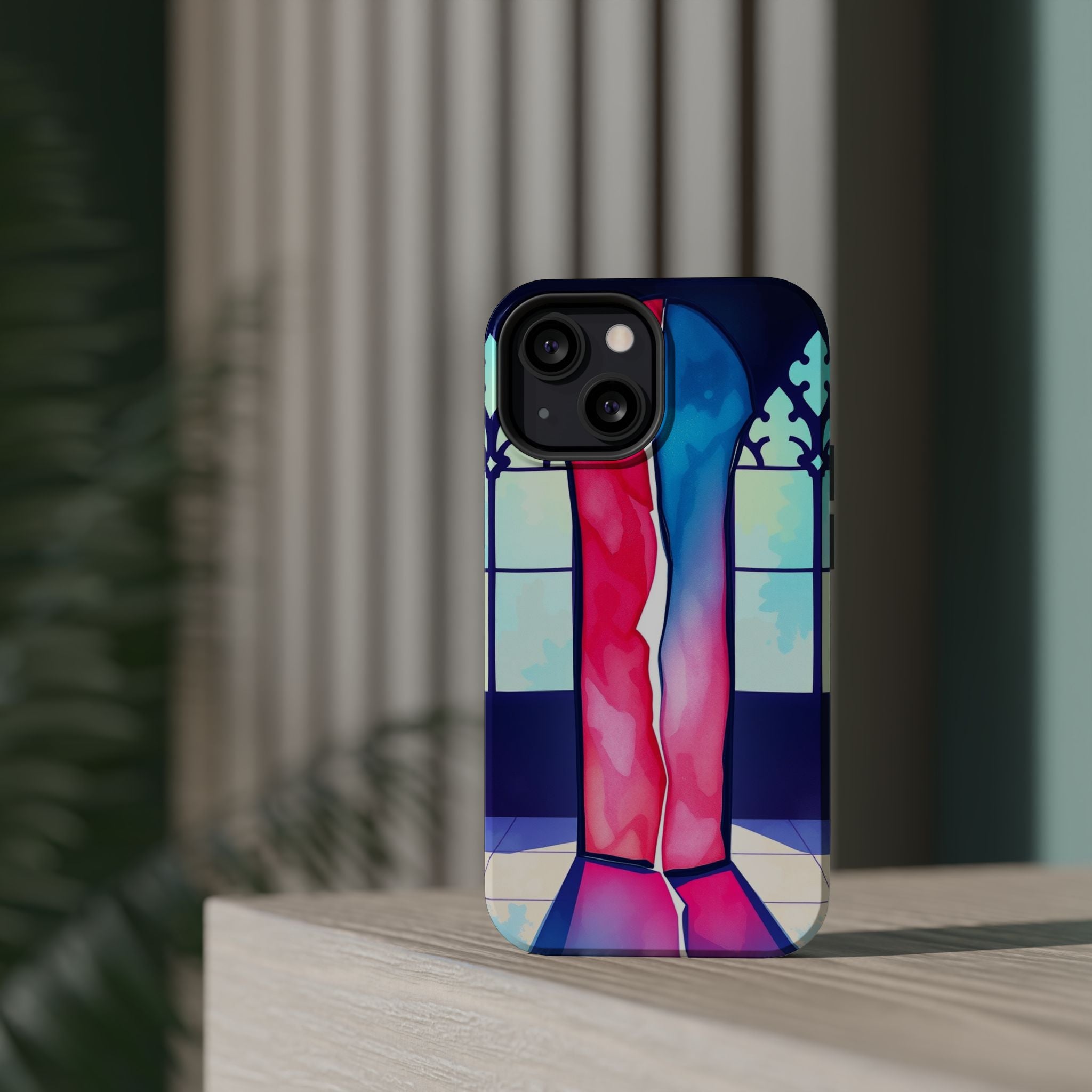 iPhone Stained Glass Break Electric Art Slim Everyday iPhone Designer · iPhone C