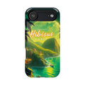 iPhone Dreamy Hibiscus Coast Design Slim Everyday Designer Case · iPhone Case