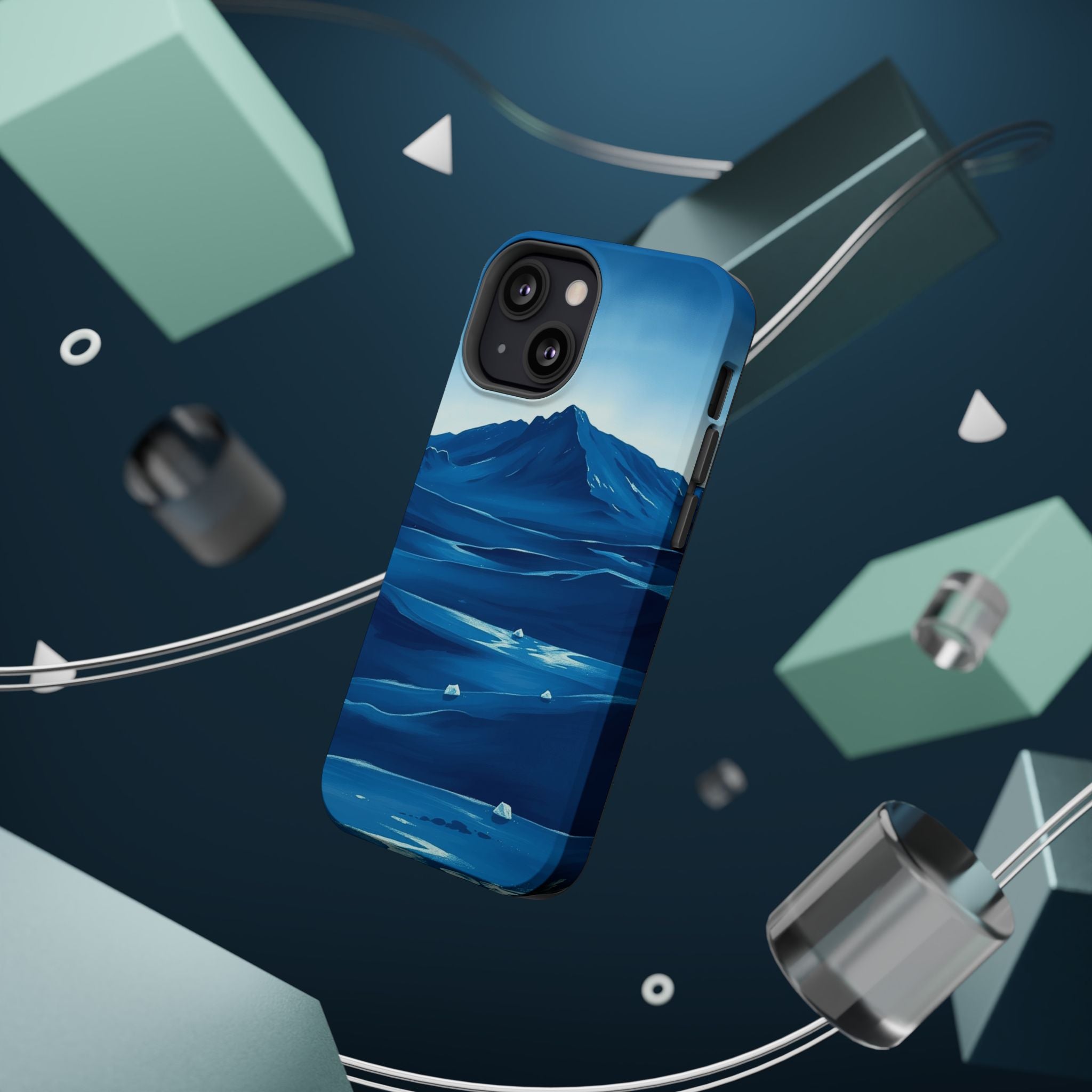 iPhone Radiant Tundra Expanse Design Slim Everyday Designer Case · iPhone Case