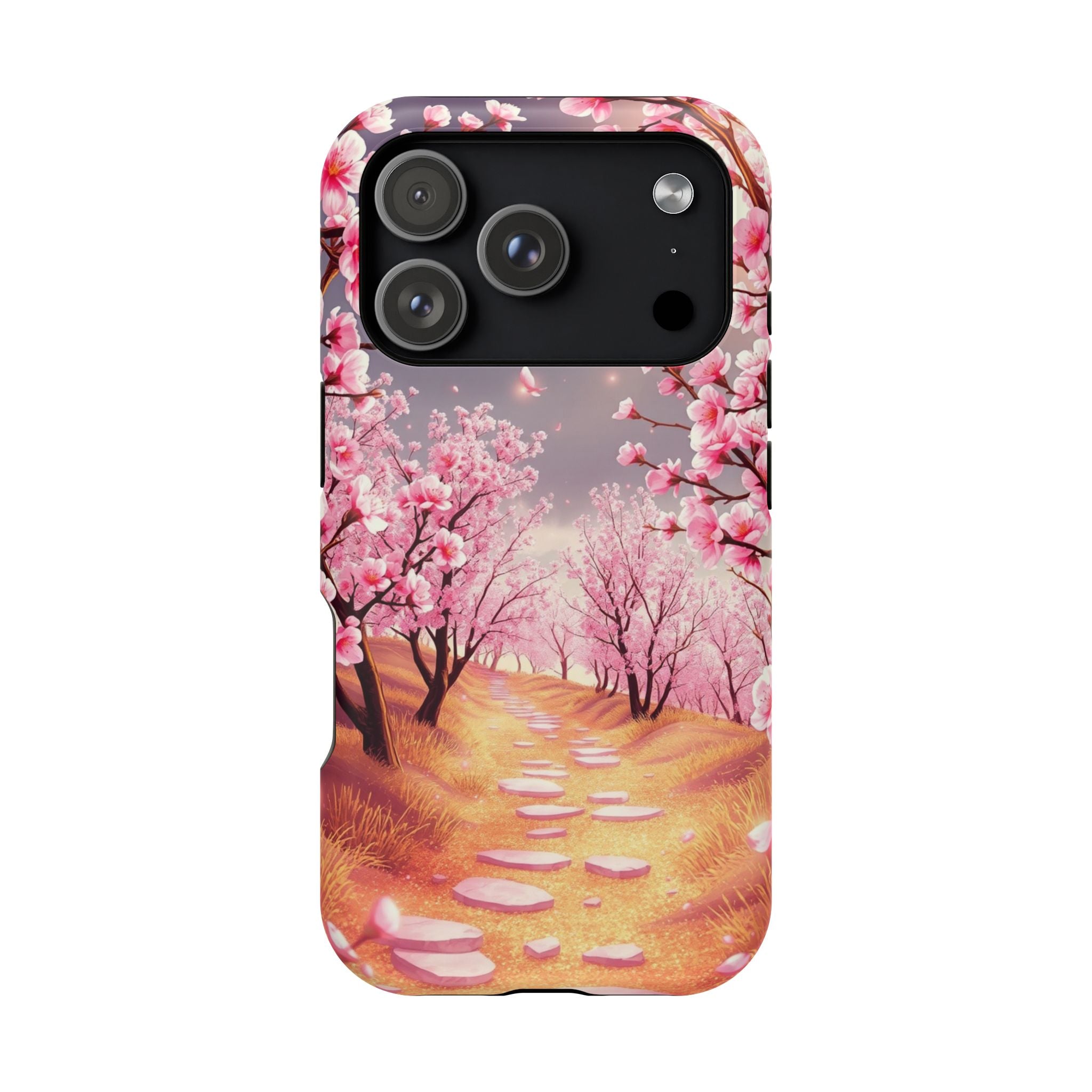 iPhone Dreamy Blossom Trail Design 14 Slim Everyday Designer Case · iPhone Case