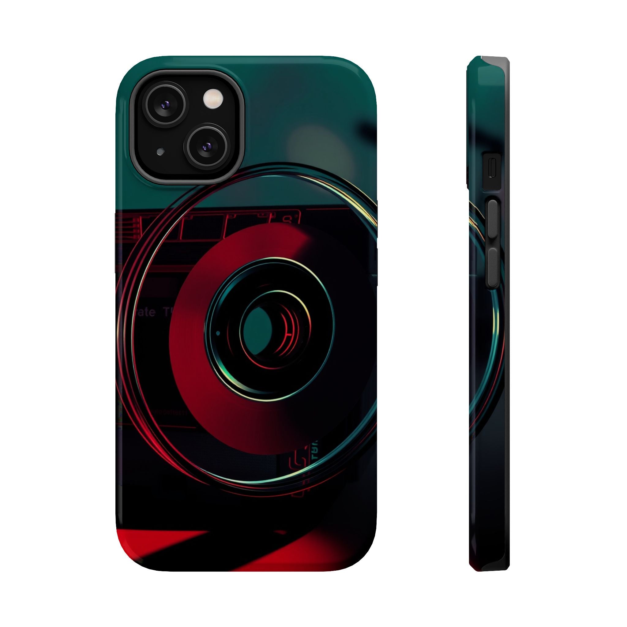 iPhone Vibrant Cassette Tape Rewind Design Slim Everyday Designer Case · iPhone