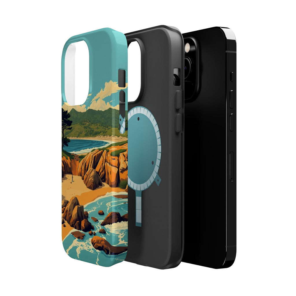 iPhone Pebble Beach Vintage Retro Poster Slim Everyday iPhone Designer · iPhone
