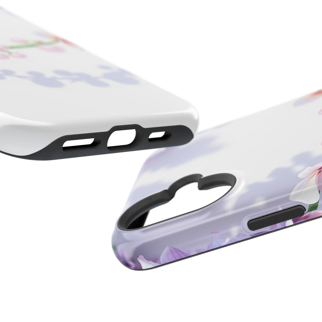 iPhone Vibrant Floral Crown Design Clean Minimal Snap Cas Slim Snap Case · iPhon