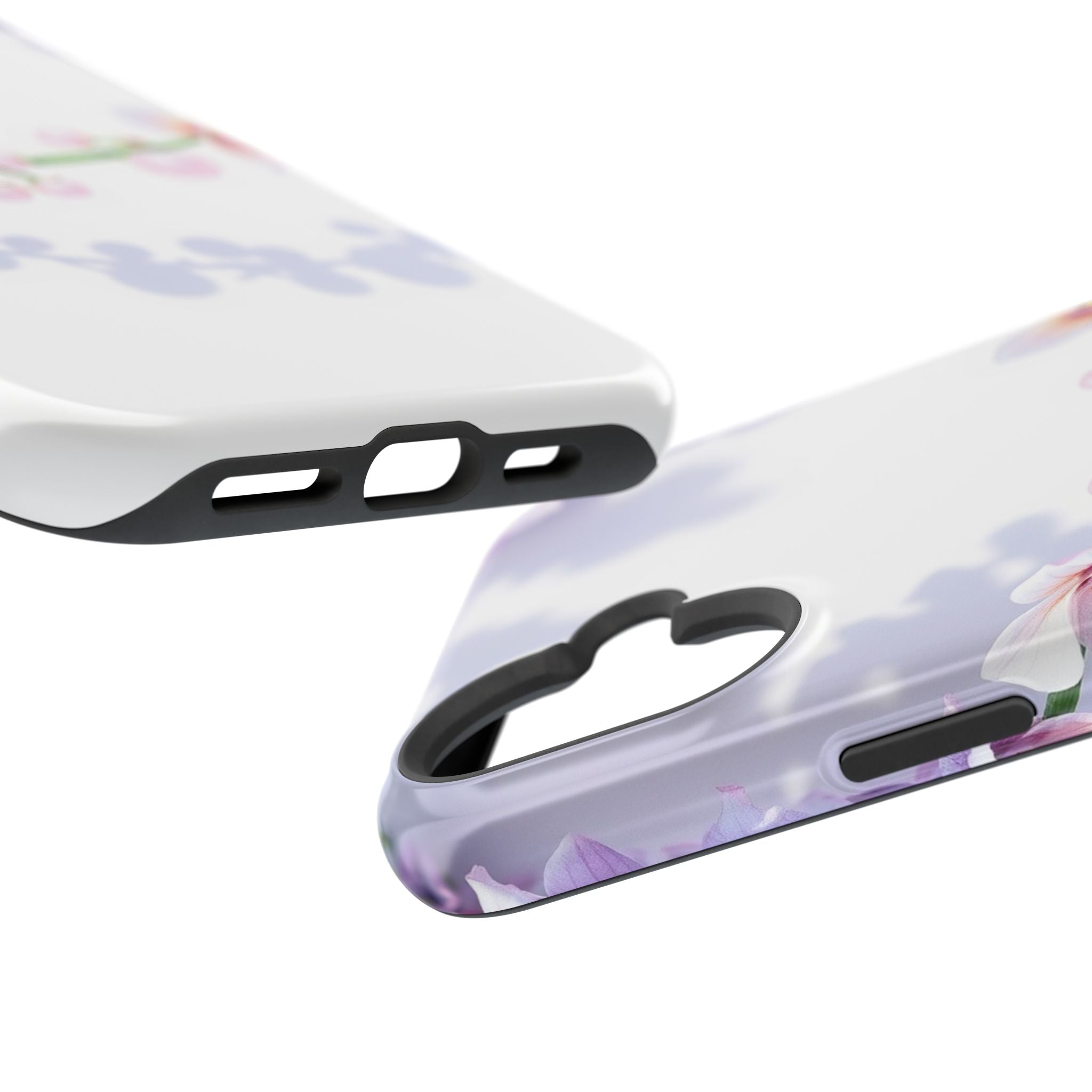 iPhone Vibrant Floral Crown Design Clean Minimal Snap Cas Slim Snap Case · iPhon