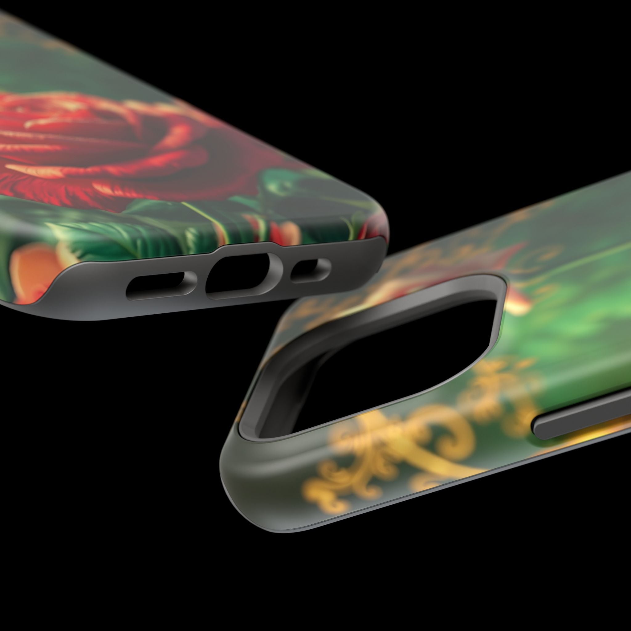 iPhone Rose Garden Enchanted Art Bold Modern Everyday Snap Case · iPhone Case