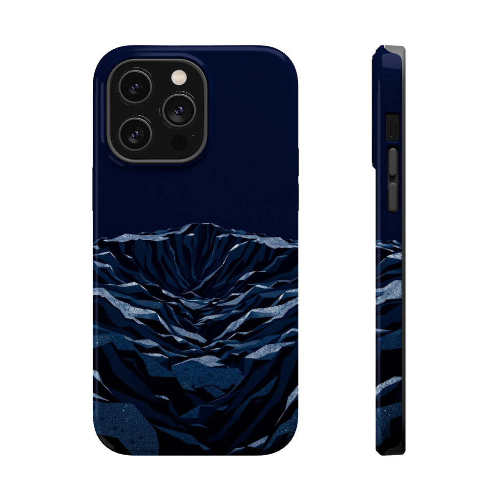 iPhone Lava Field Abstract Geometric Slim Everyday Designer Case · iPhone Case