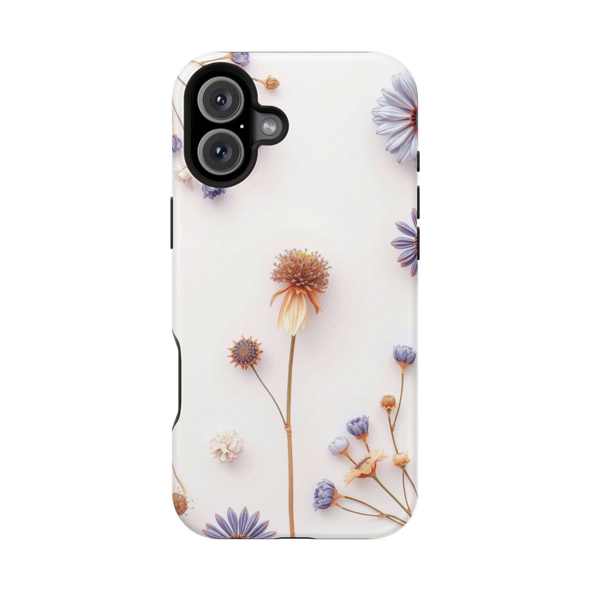 iPhone Dried Flower Flat Lay Bold Art Slim Everyday Designer Case · iPhone Case
