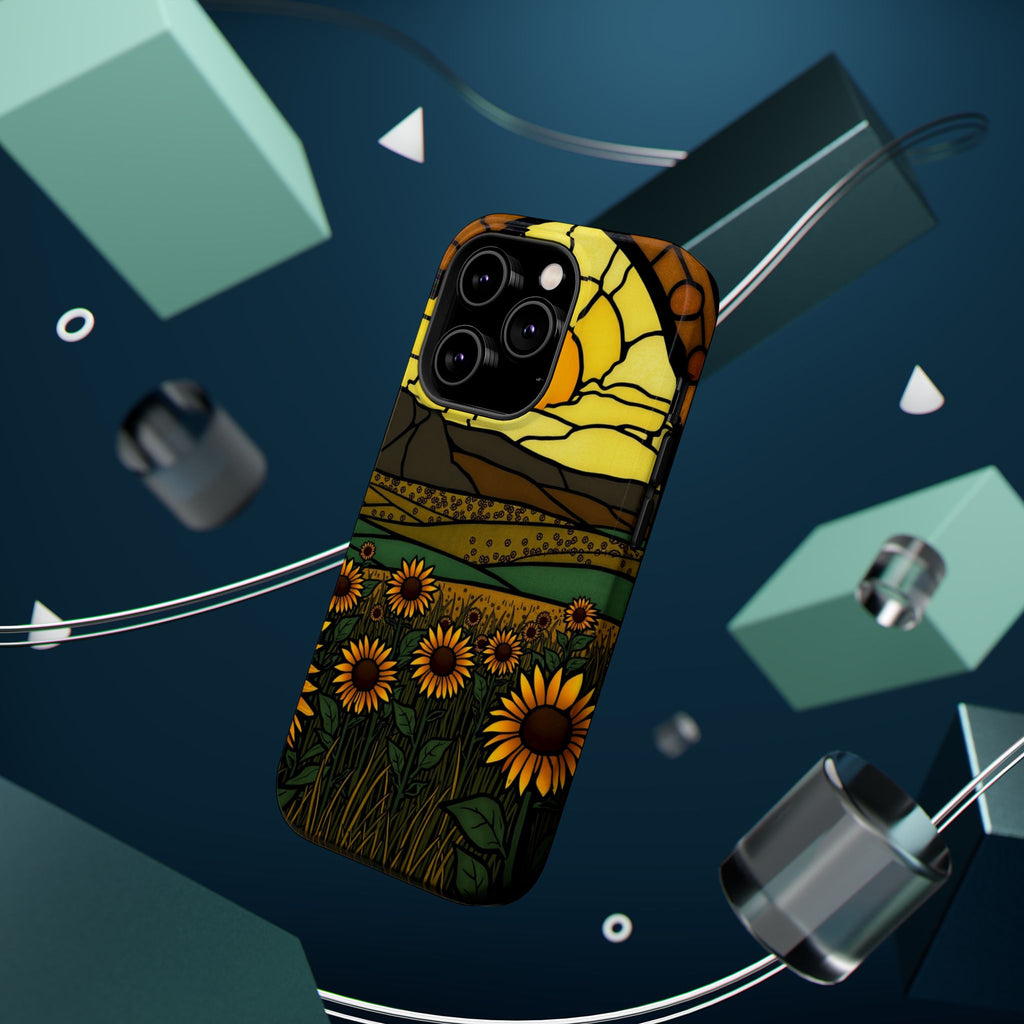 iPhone Sunflower Prairie Enchanted Art Slim Everyday Designer Case · iPhone Case