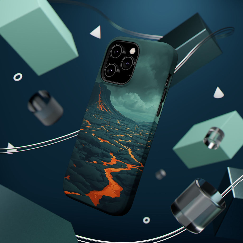 iPhone Radiant Lava Field Design 18 Slim Everyday Designer Case · iPhone Case
