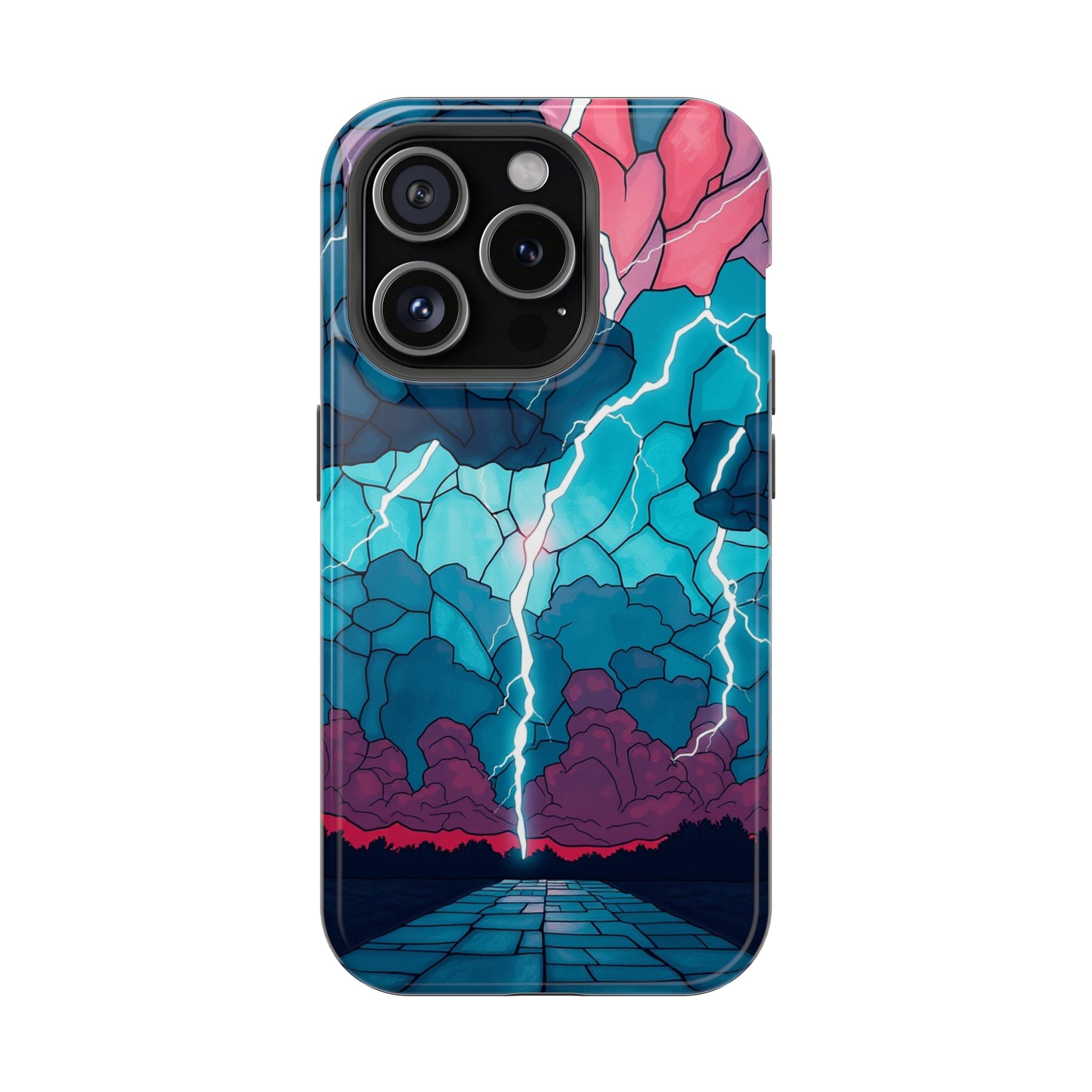 iPhone Earthy Thunderstorm Sky Design Slim Everyday Designer Case · iPhone Case