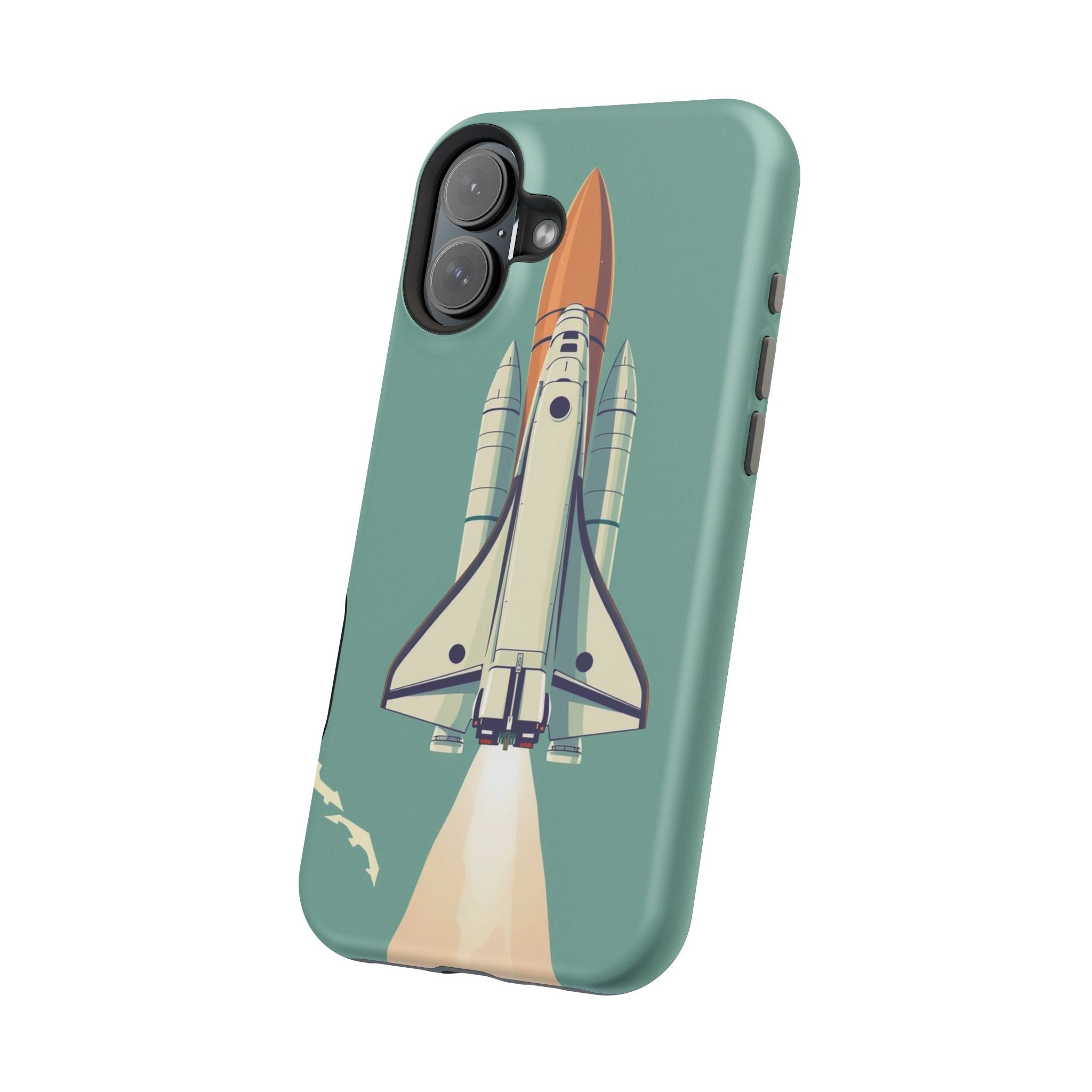 iPhone Retro Space Shuttle Cinematic Art Slim Everyday Designer Case · iPhone Ca