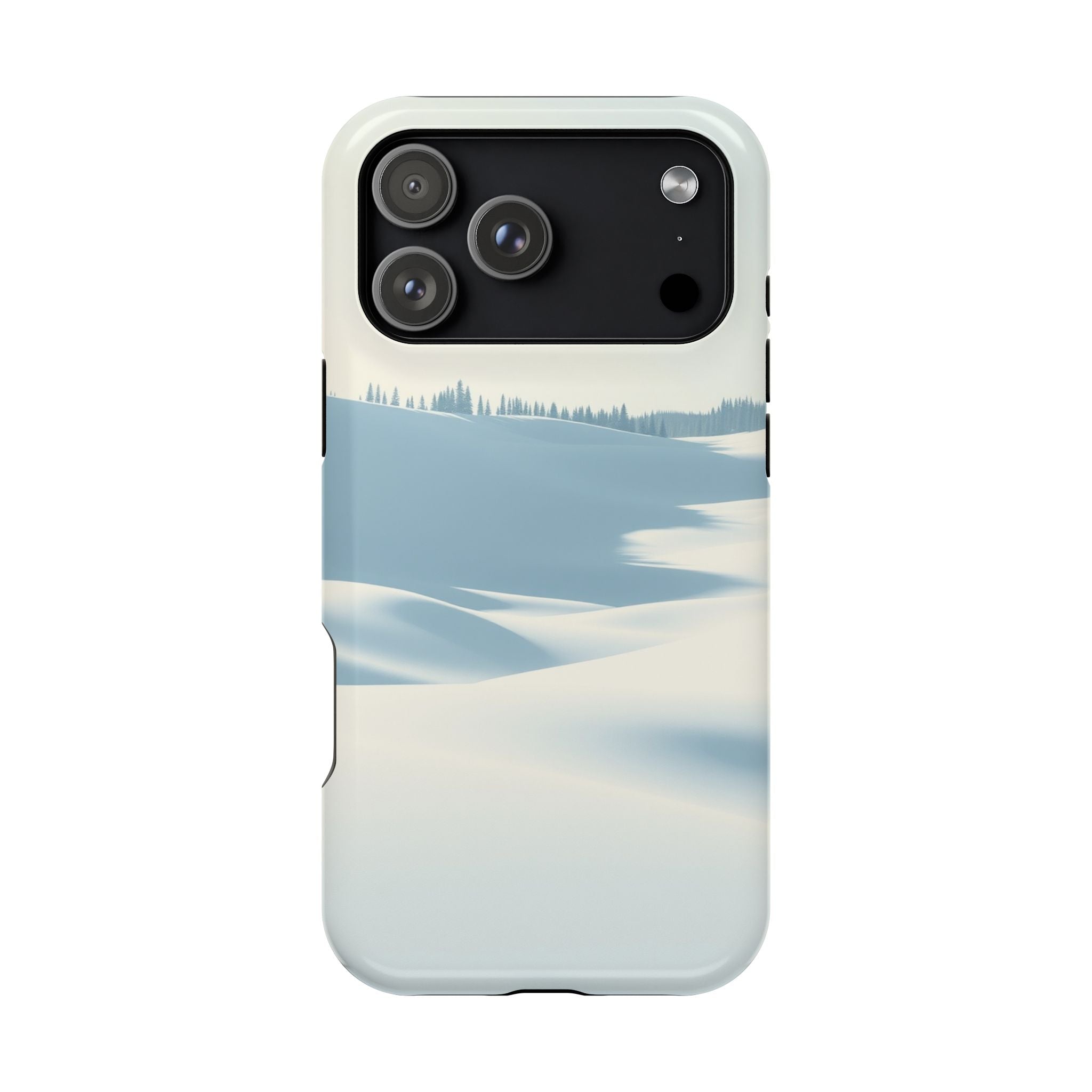iPhone Snow Field Dreamy Design Slim Everyday Designer Case · iPhone Case