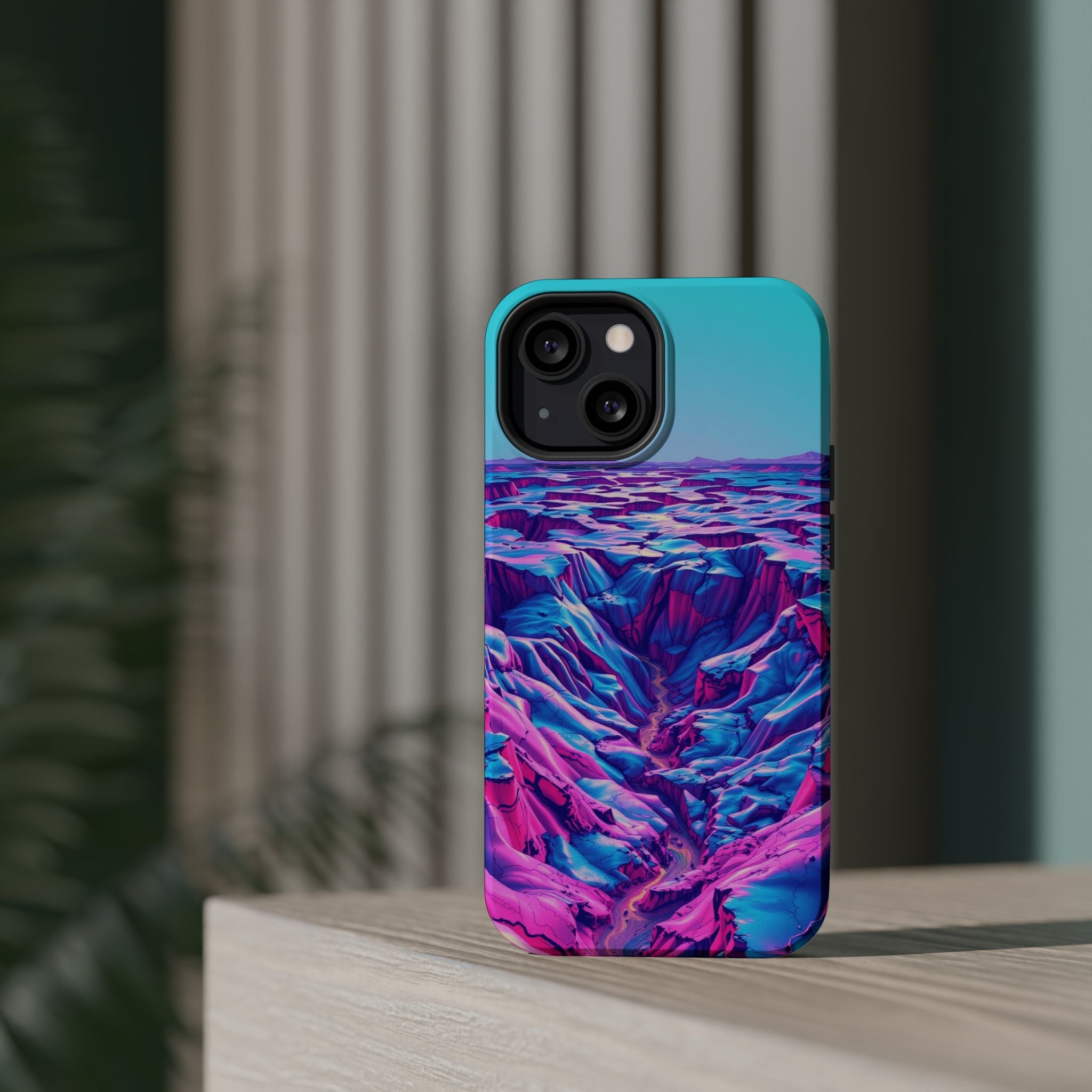 iPhone Lava Field Holographic Iridescent Slim Everyday iPhone Designer · iPhone