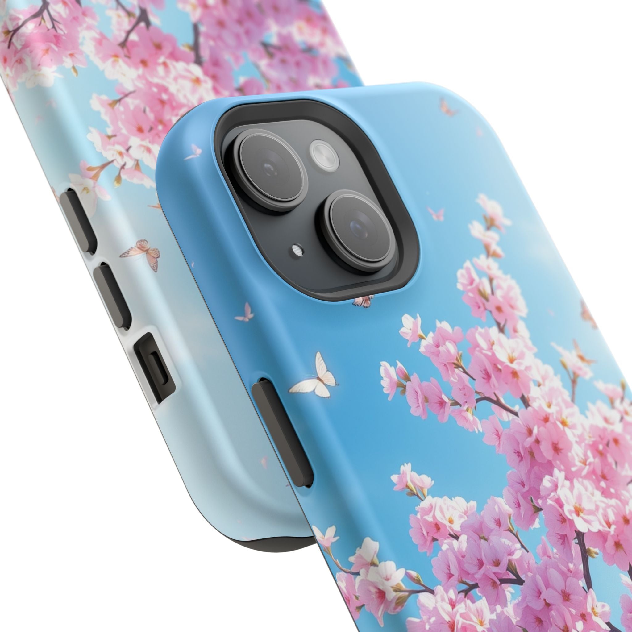 iPhone Cherry Blossom Floral Slim Everyday Designer Case · iPhone Case
