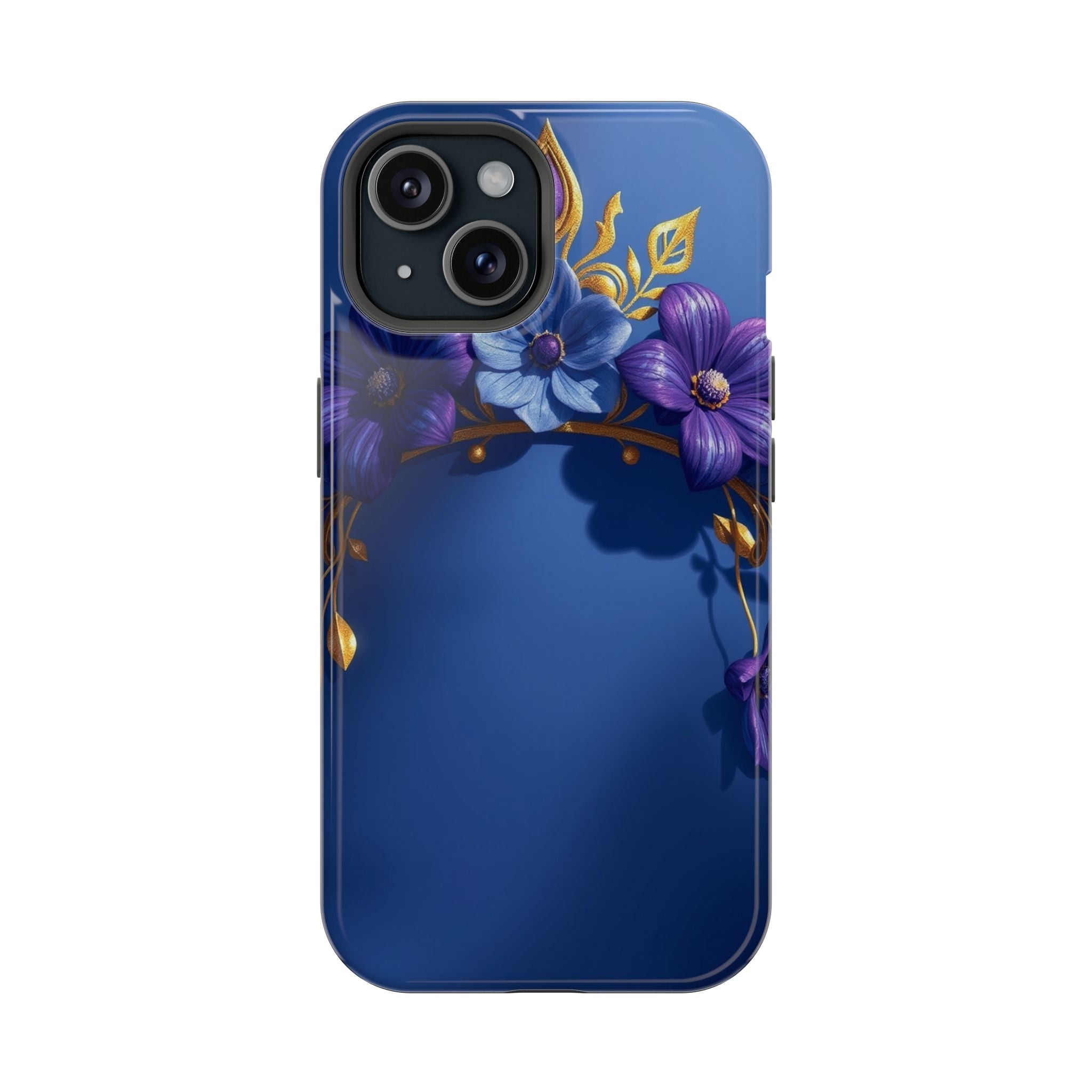 iPhone Vibrant Floral Crown Design 14 Slim Everyday Designer Case · iPhone Case