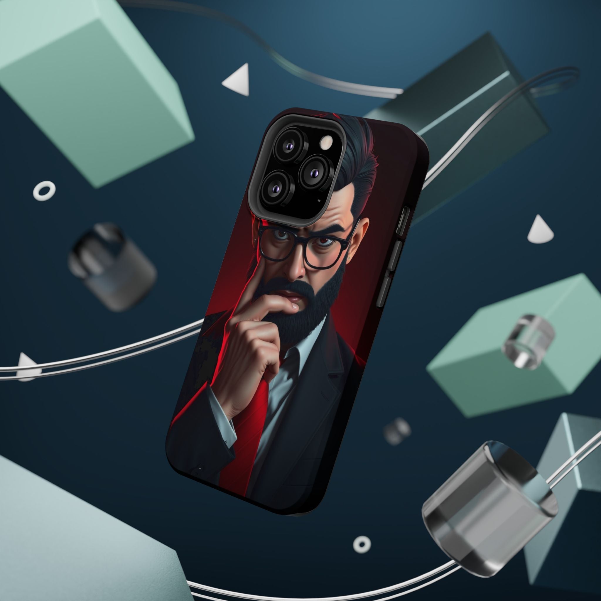 iPhone Vibrant Professional Overthinker Design Soft Finish Everyday Case · iPhon