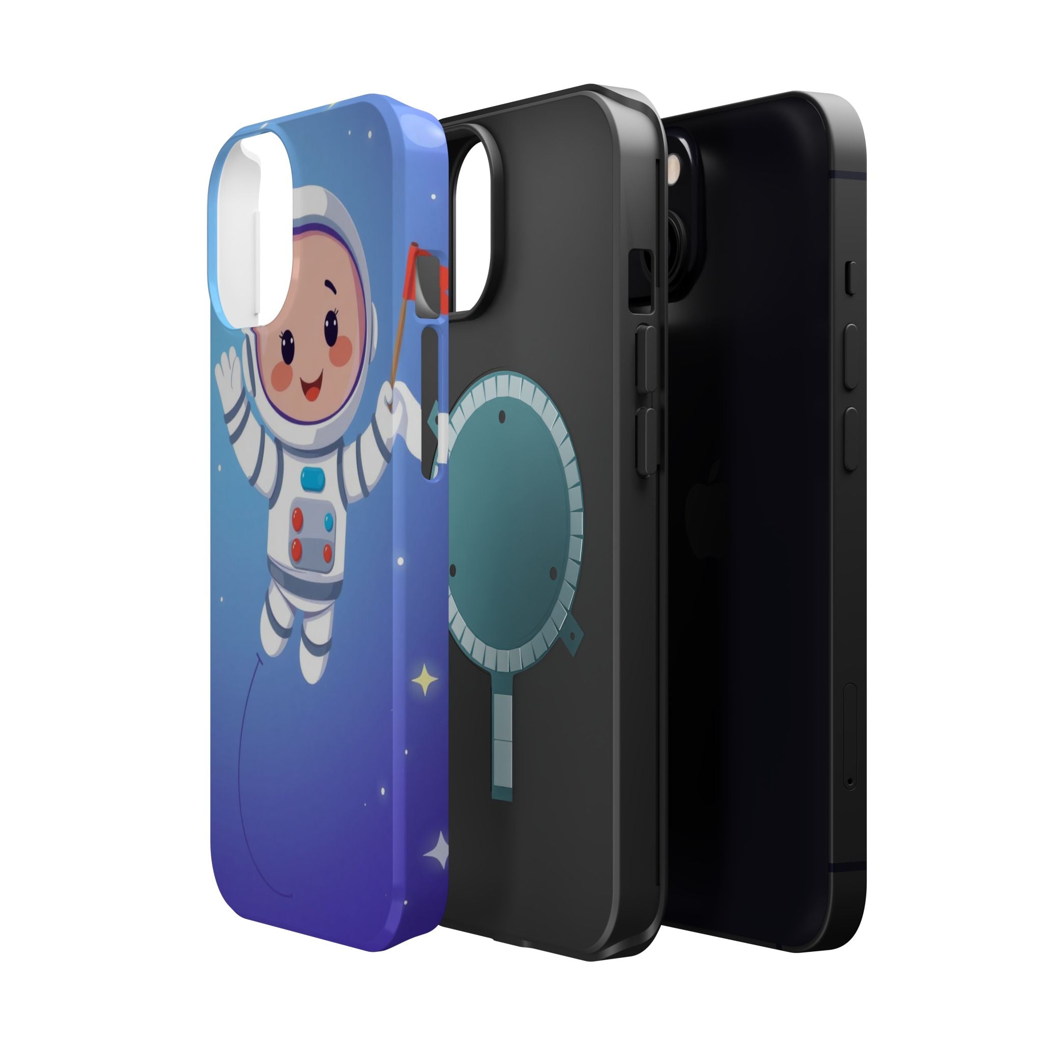iPhone Cute Astronaut Floating Kids Fun iPhone Phone Case Gift Slim · iPhone Cas