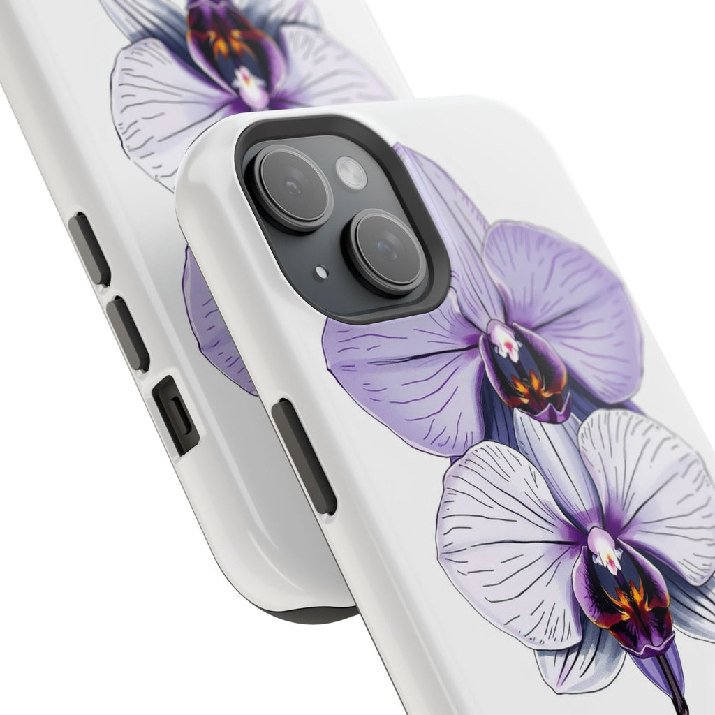 iPhone Orchid Study Hand-Drawn Sketch Slim Everyday Designer Case · iPhone Case