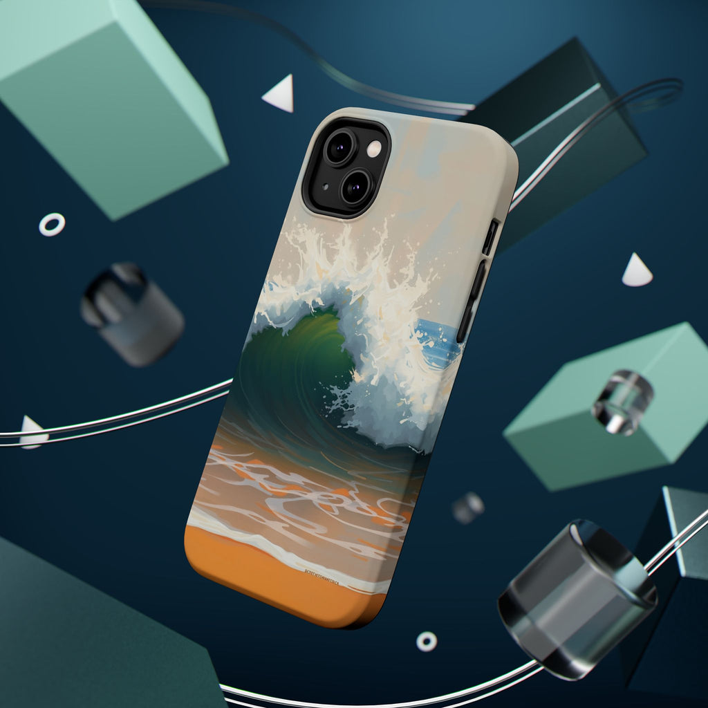 iPhone Radiant Ocean Wave Crash Design Slim Everyday Designer Case · iPhone Case