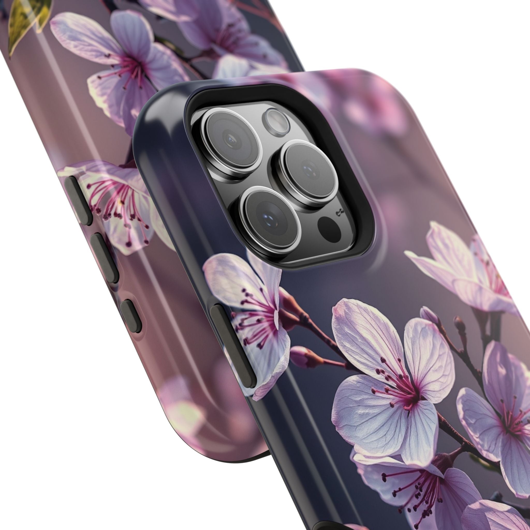 iPhone Cherry Blossom Enchanted Art Artistic Everyday Cas Slim Snap Case · iPhon