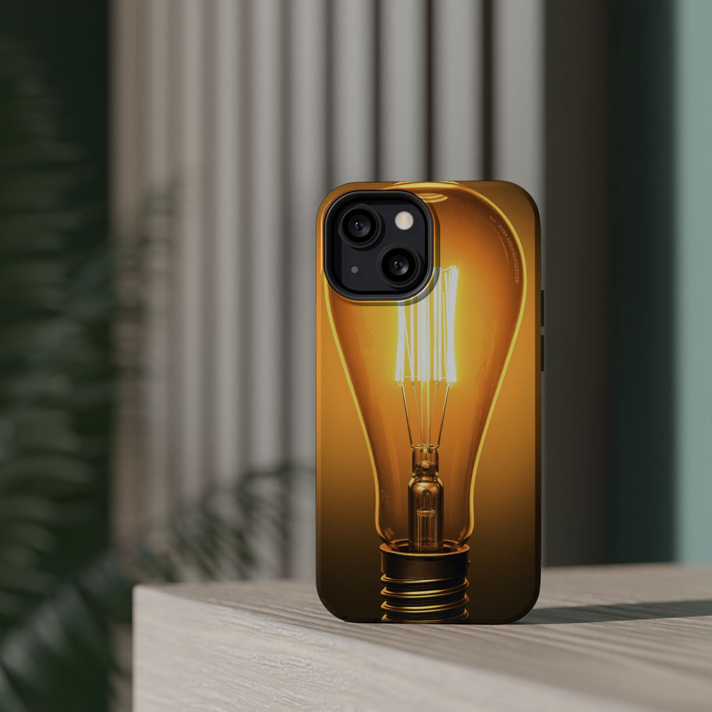 iPhone Edison Bulb Warm Enchanted Art Slim Everyday Designer Case · iPhone Case