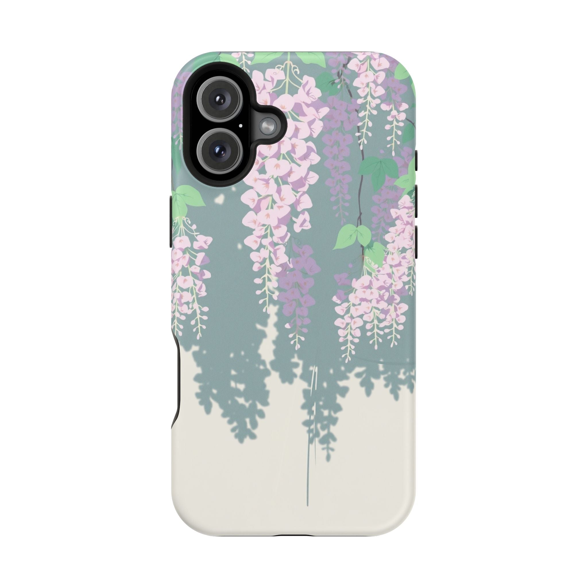 iPhone Dreamy Wisteria Cascade Design Slim Everyday Designer Case · iPhone Case