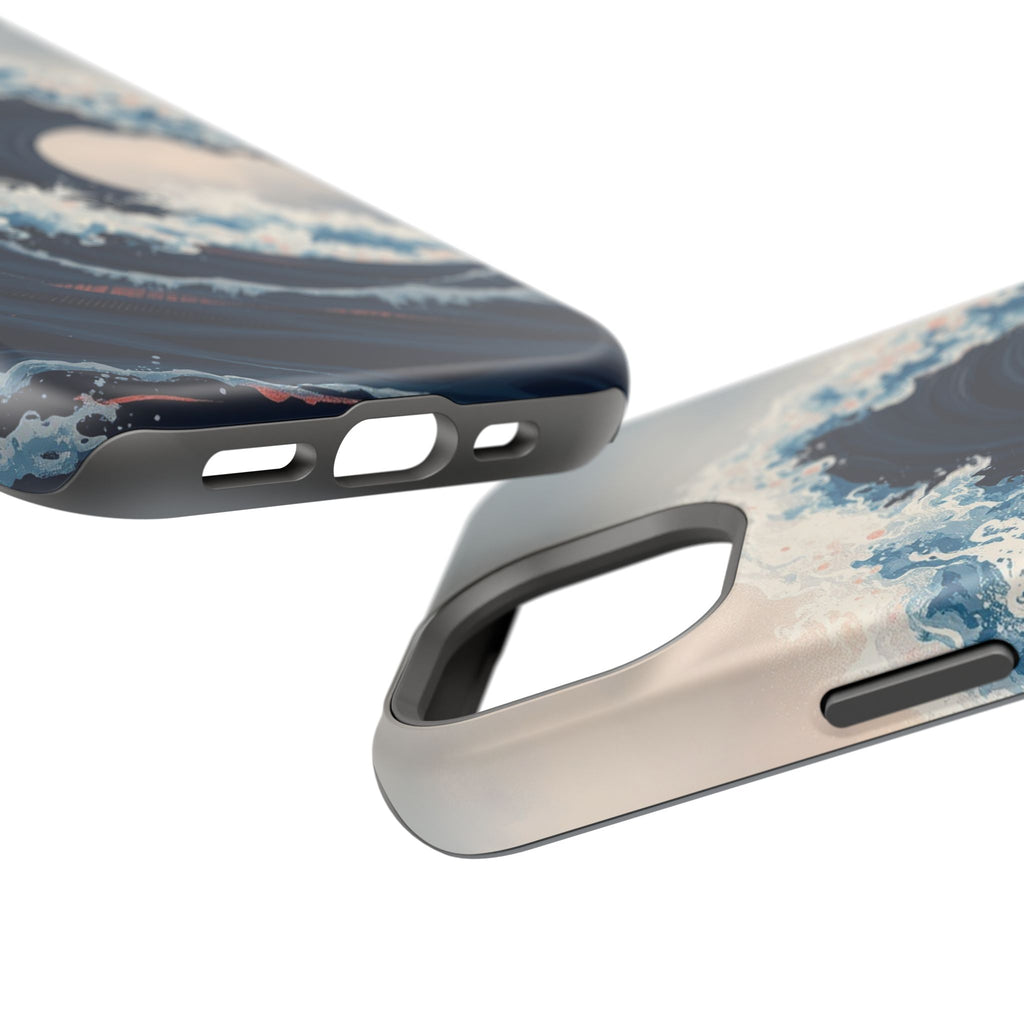 iPhone Ocean Wave Crash Grunge Distressed Slim iPhone Everyday Designer · iPhone