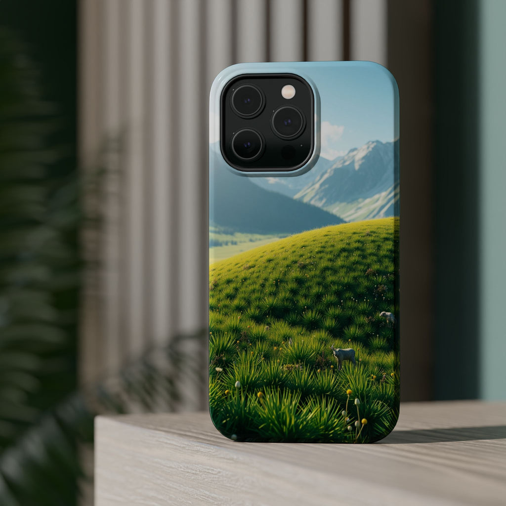 iPhone Vibrant Alpine Meadow Design Slim Everyday Designer Case · iPhone Case