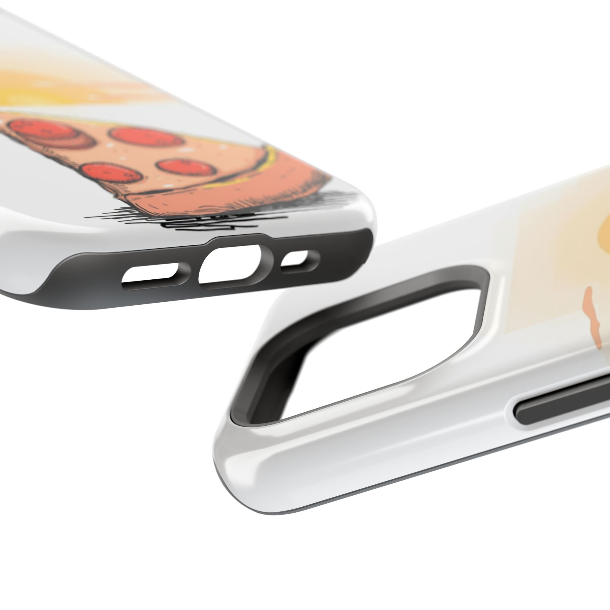 iPhone Earthy Pizza Slice Sunset Design Slim Everyday Designer Case · iPhone Cas
