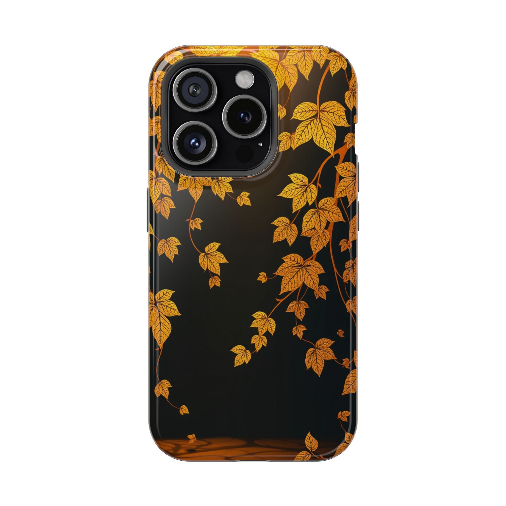 iPhone Mustard And Rust Art Nouveau Vine Slim Everyday iPhone 14 · iPhone Case