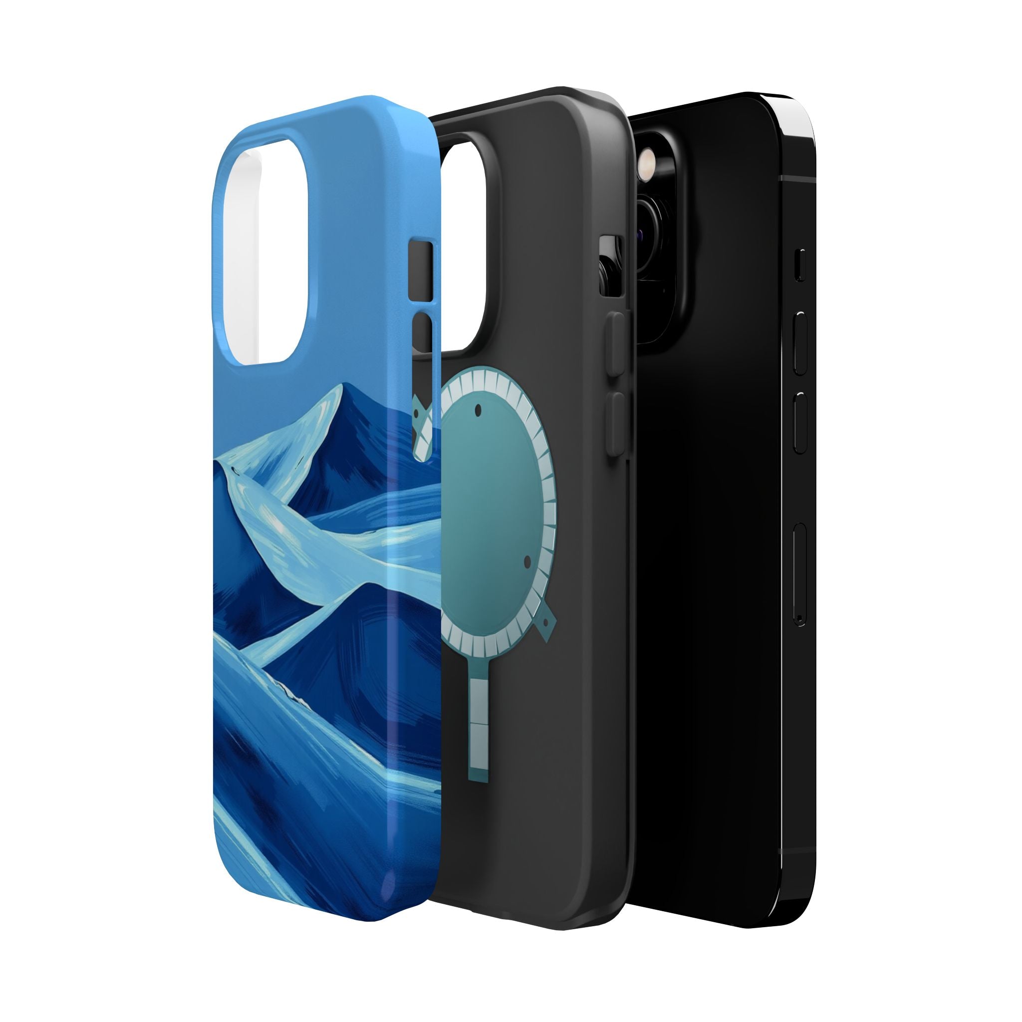 iPhone Desert Dunes Oil Painting Impressionist Soft iPhone Finish · iPhone Case