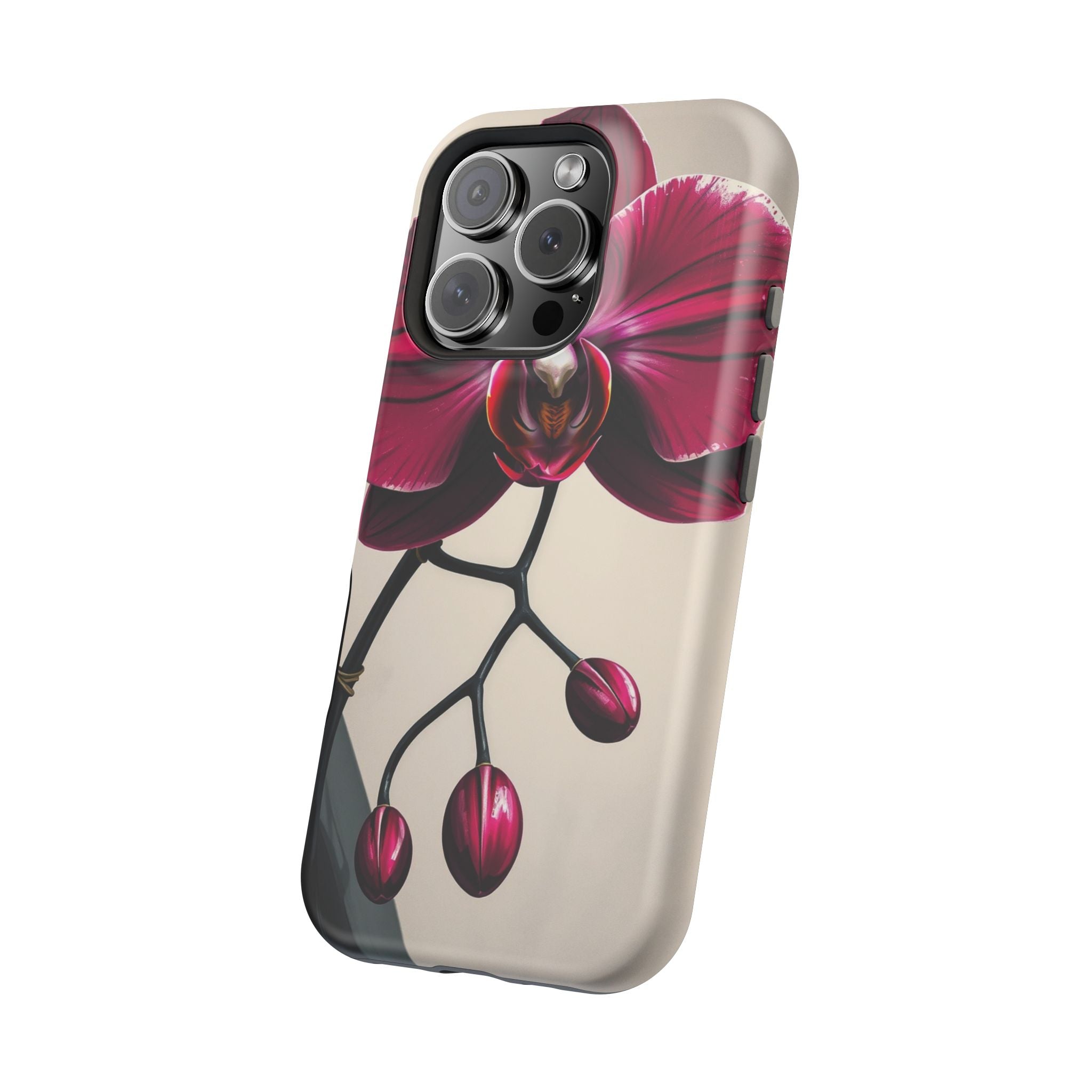iPhone Orchid Study Enchanted Art Bold Modern Everyday Snap Case · iPhone Case