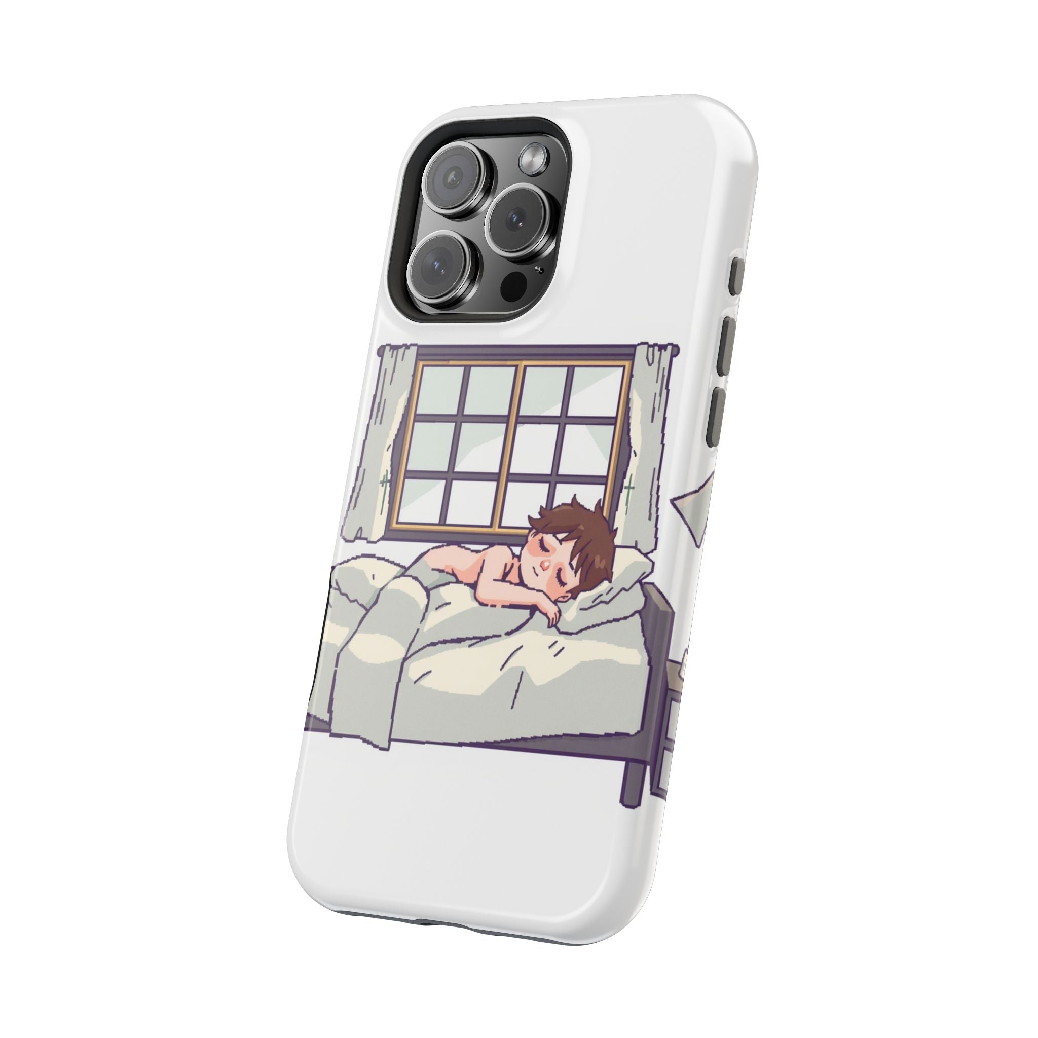 iPhone Do Not Disturb: Napping Bold Art Slim Everyday Designer Case · iPhone Cas