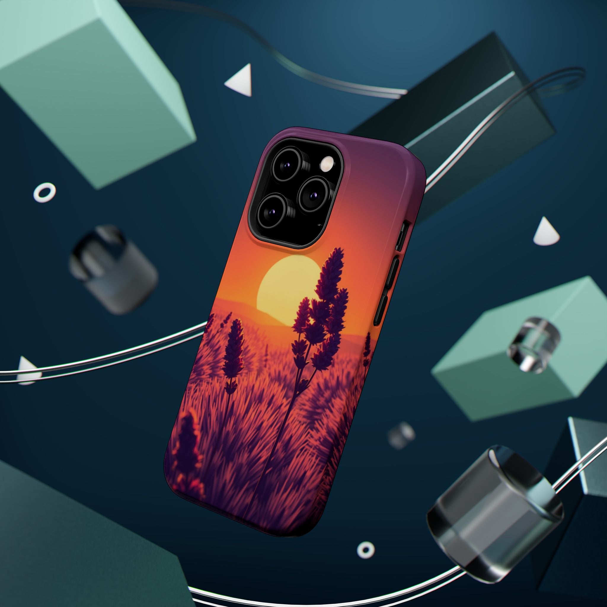 iPhone Sunset Amber And Peach Lavender Haze Slim iPhone Everyday · iPhone Case