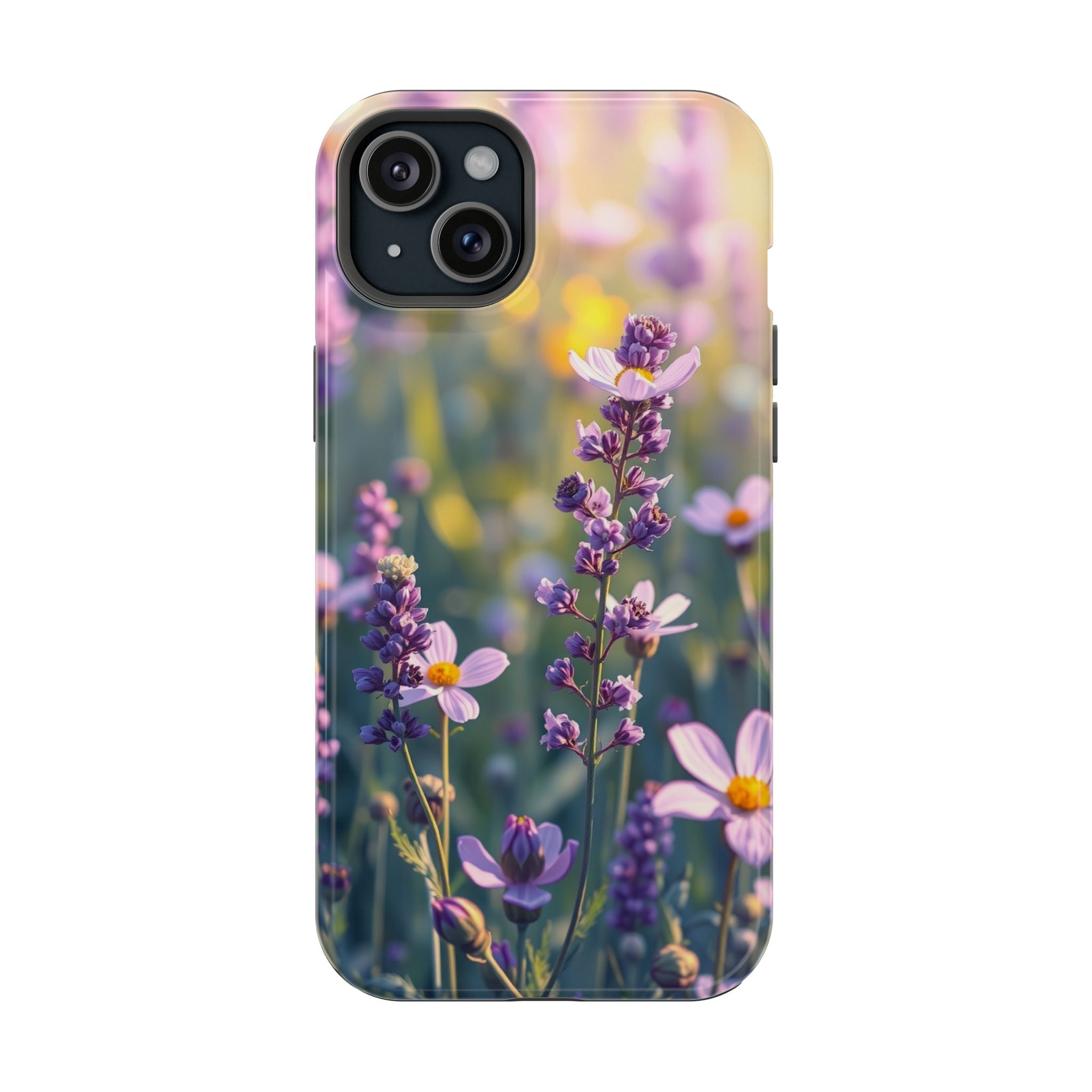 iPhone Lavender And Pearl Wildflower Field Slim iPhone Everyday · iPhone Case