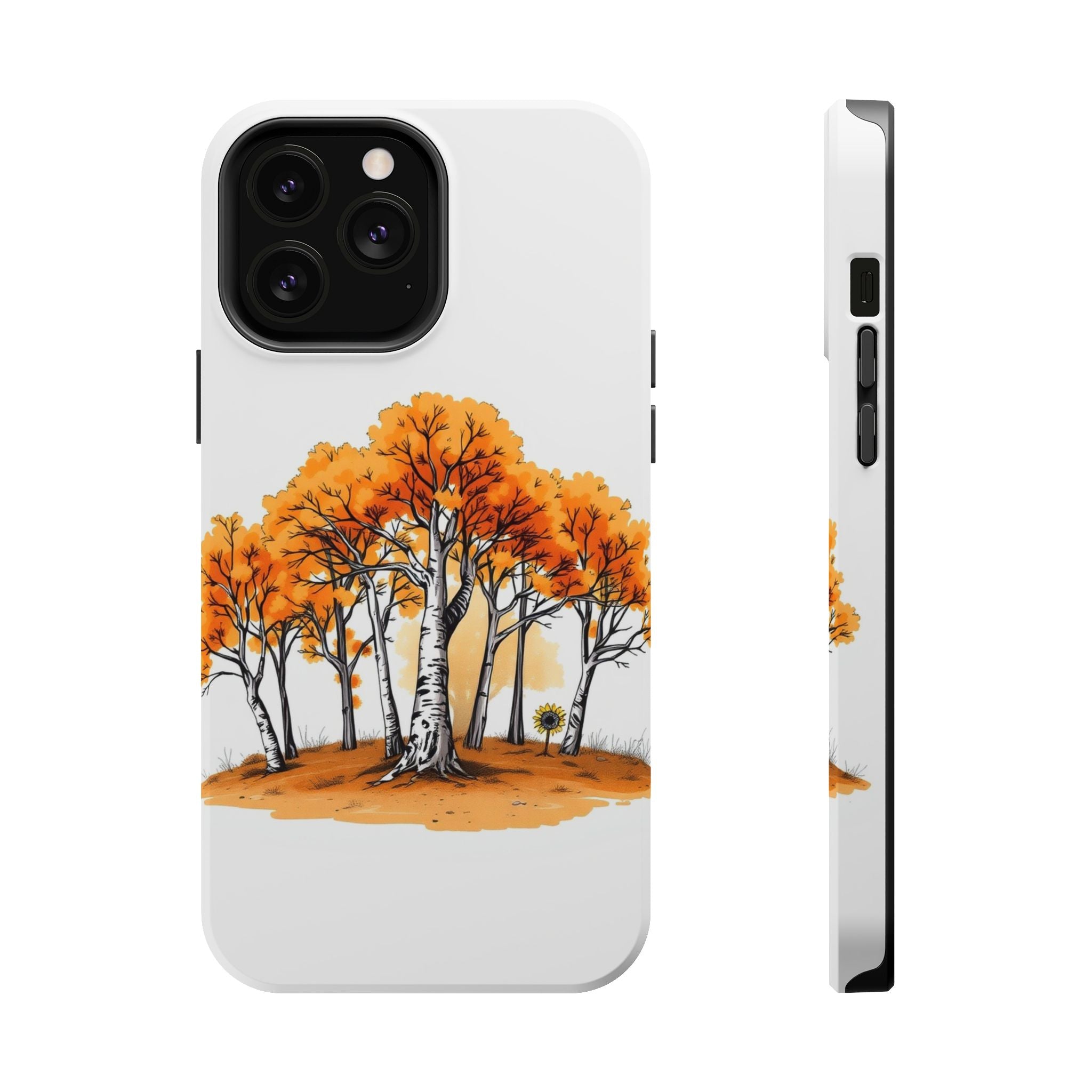 iPhone Dreamy Birch Grove Design Bold Modern Everyday Snap Case · iPhone Case