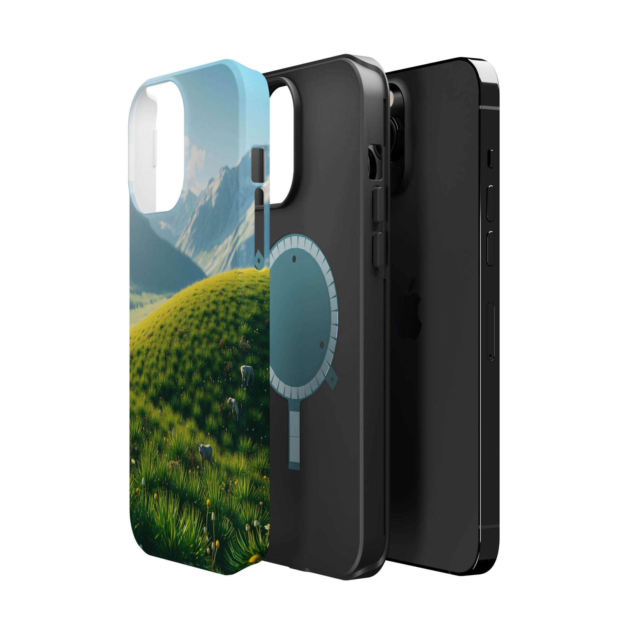 iPhone Vibrant Alpine Meadow Design Slim Everyday Designer Case · iPhone Case