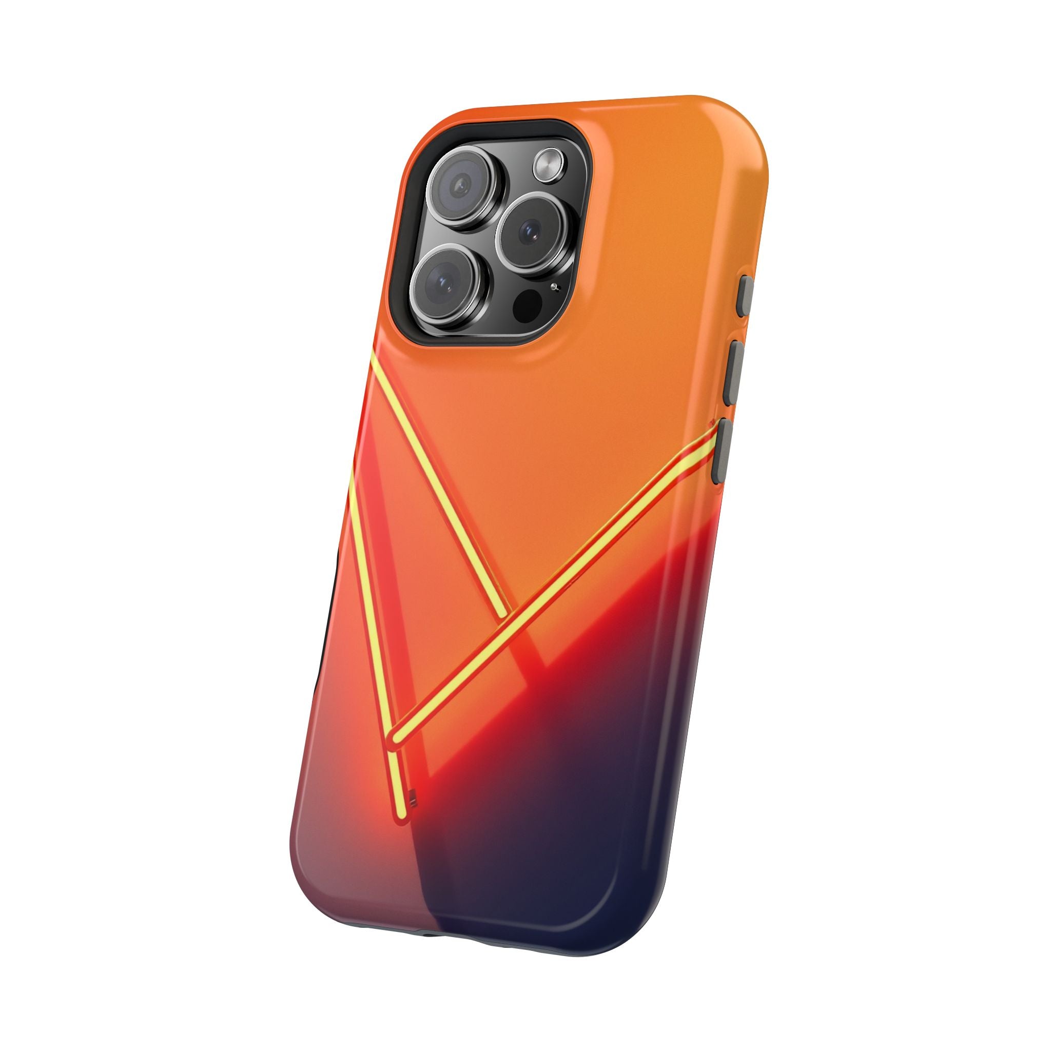 iPhone Neon Geometry Vibrant Watercolor Slim Everyday iPhone Designer · iPhone C