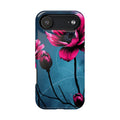 iPhone Floral Ink Wash Bold Art Slim Everyday Designer Case · iPhone Case