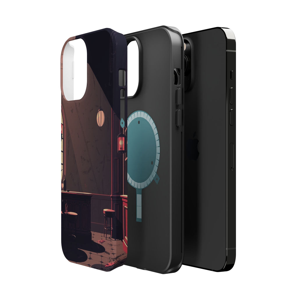 iPhone Speakeasy Dark Grunge Distressed Slim Everyday Designer Case · iPhone Cas