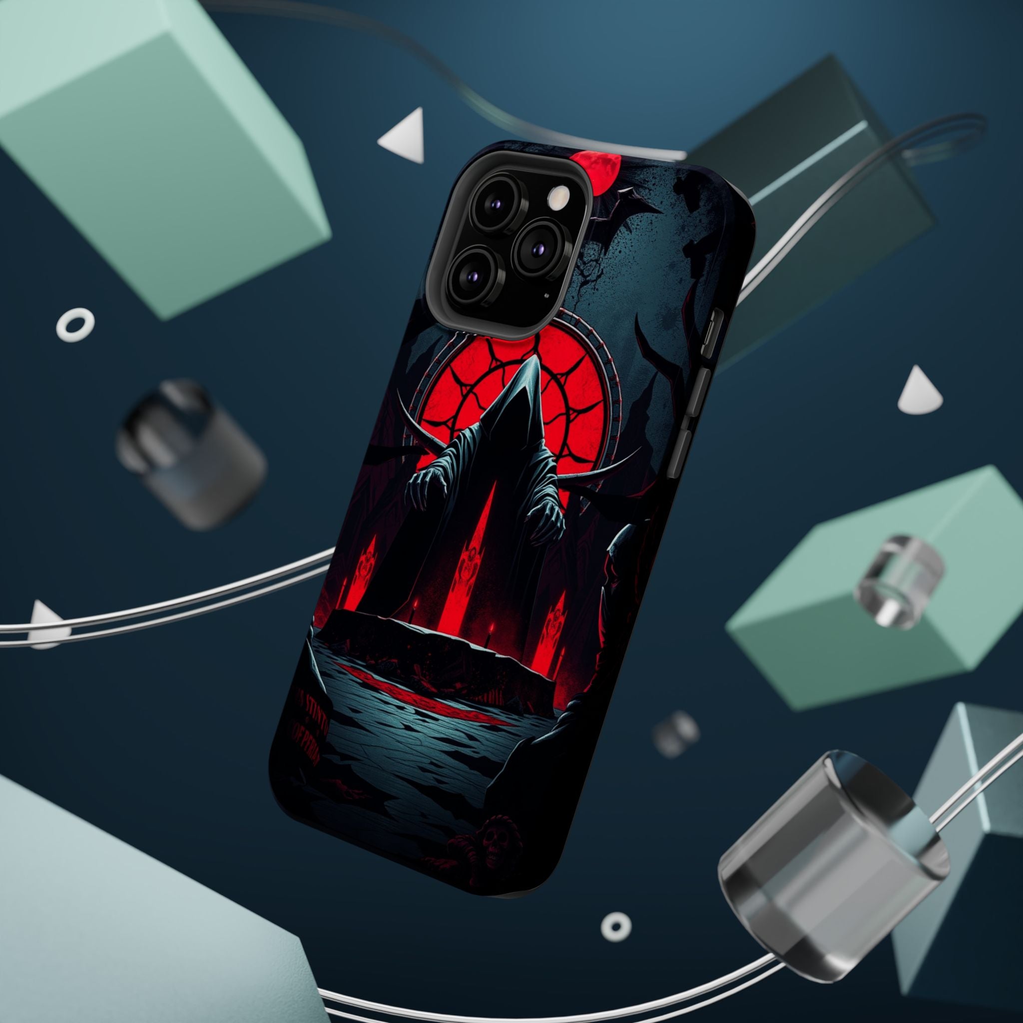 iPhone Serene Necromancer Circle Design Slim Everyday Designer Case · iPhone Cas