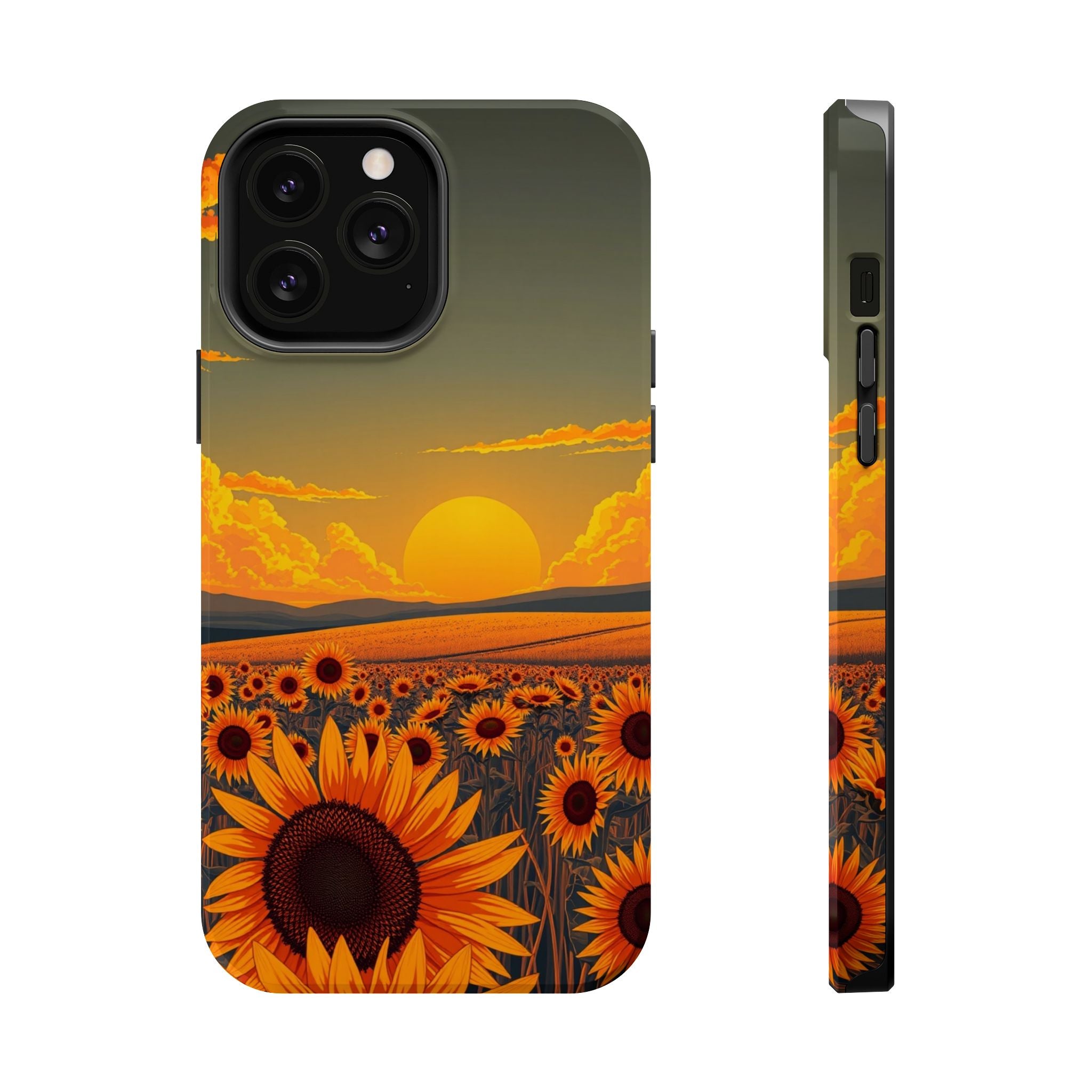 iPhone Vibrant Sunflower Prairie Design Slim Everyday iPhone Designer · iPhone C