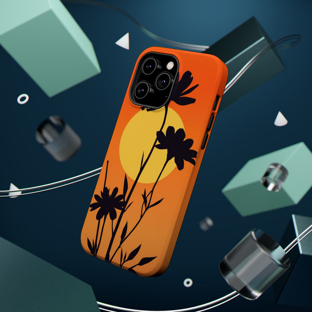iPhone Vibrant Floral Silhouette Design Slim Everyday iPhone Designer · iPhone C