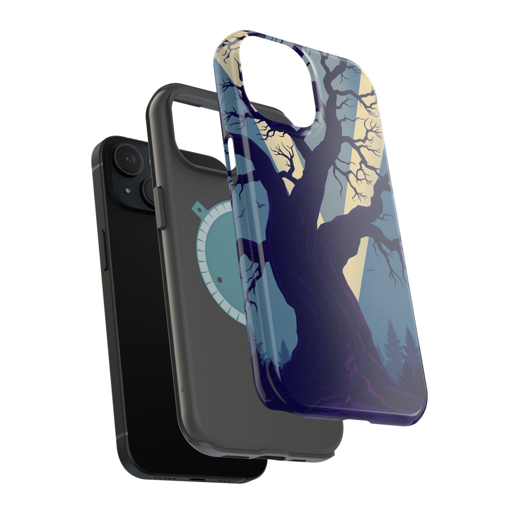 iPhone Twisted Tree Vintage Retro Poster Slim Everyday Designer Case · iPhone Ca