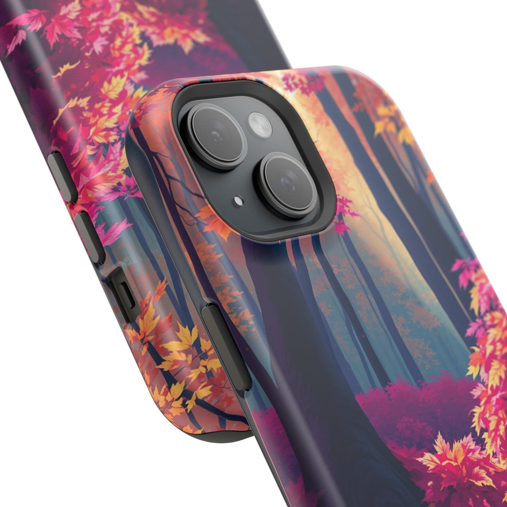 iPhone Earthy Autumn Forest Floor Design Slim Everyday iPhone Designer · iPhone