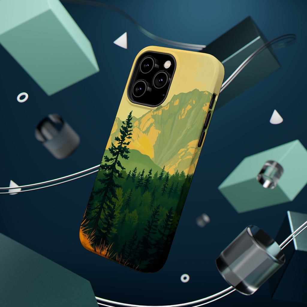 iPhone Pine Ridge Oil Painting Impressionist Slim iPhone Everyday · iPhone Case